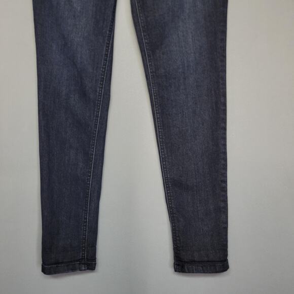 Democracy Jeans Womens 6 Blue Dark Wash Skinny Ab Technology Stretch Denim - Picture 6 of 15